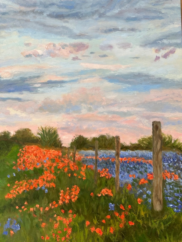 Wildflowers In Bloom by artist Sandra Farrell